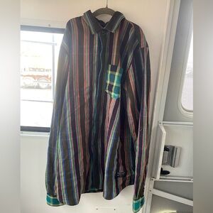 Men’s Scotch & Soda Multicolor Striped Shirt with Pocket